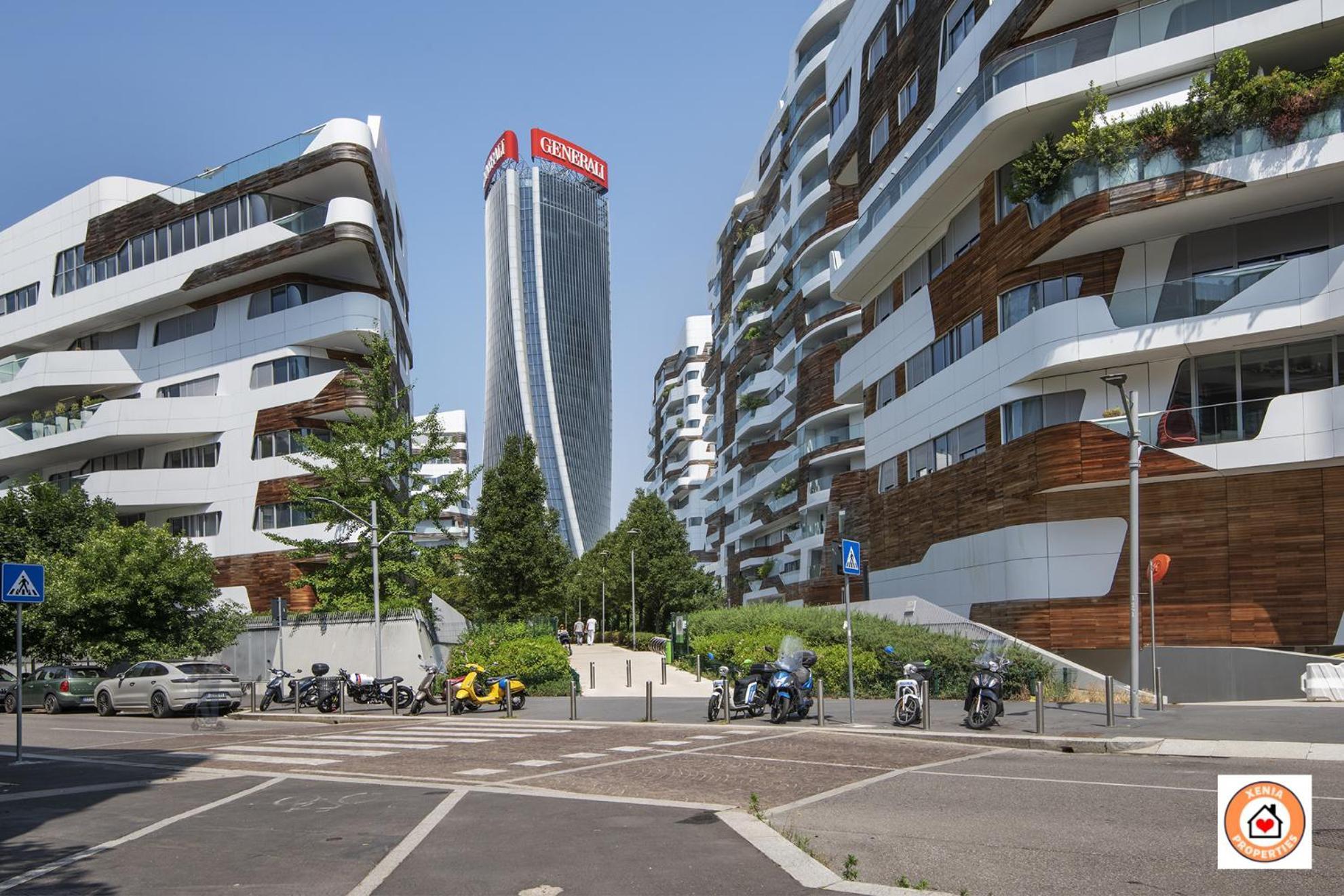 Fiore Milanese - San Siro, Fiera & City Life - Rinnovamento Facciata Palazzo In Corso Exterior photo