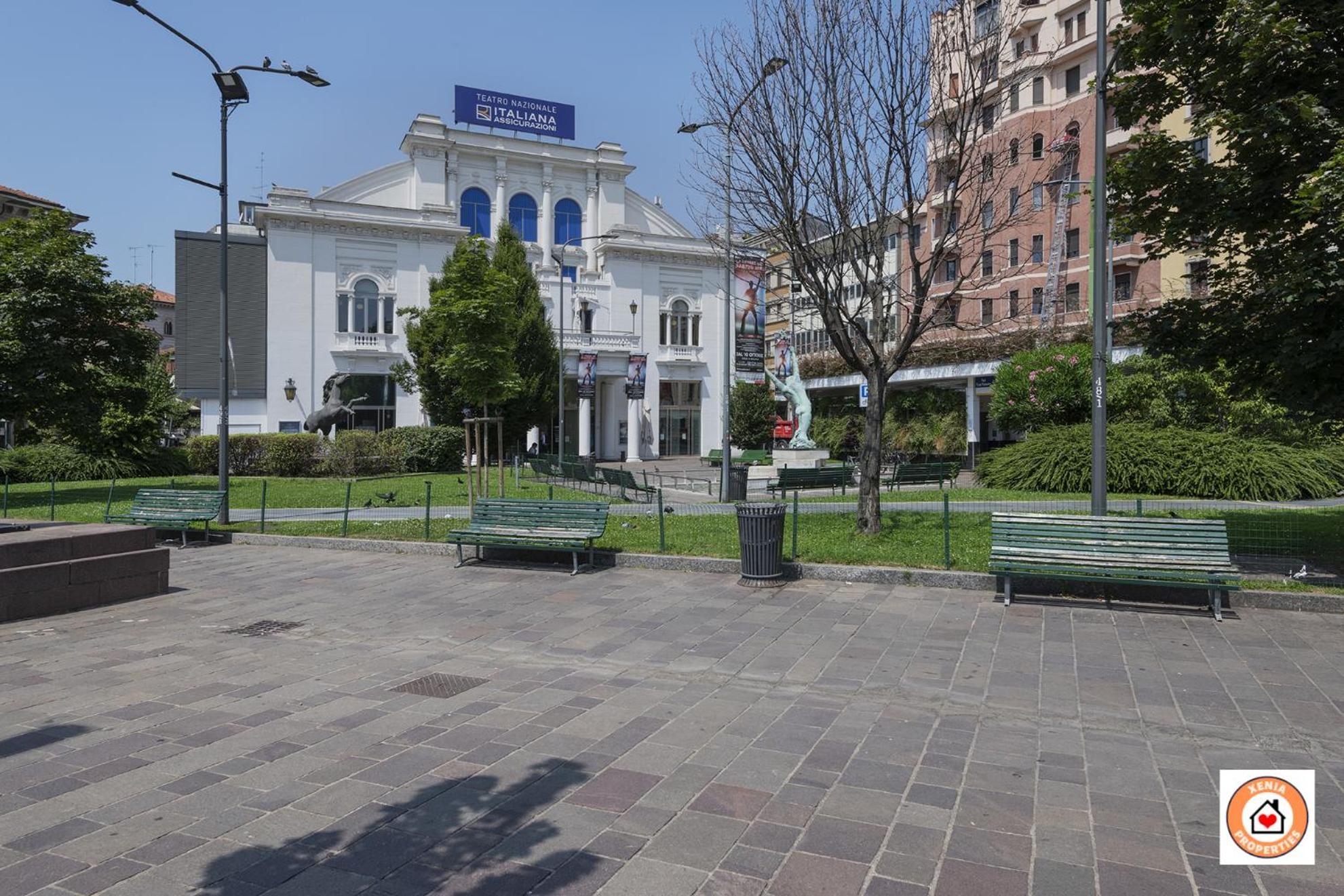 Fiore Milanese - San Siro, Fiera & City Life - Rinnovamento Facciata Palazzo In Corso Exterior photo